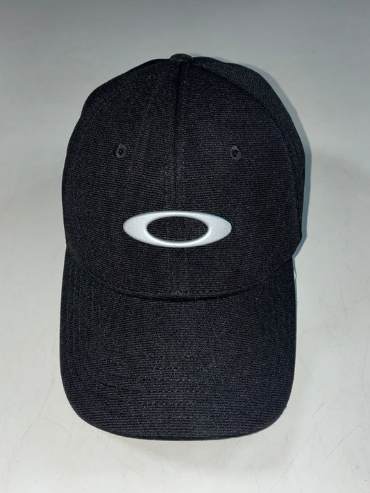 Oakley Ellipse Logo Black A-Flex Fitted Cap (62cm)