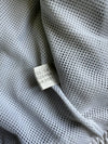 Adidas Vintage 3-Stripe Windbreaker Jacket White & Navy (L)