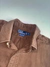 Polo by Ralph Lauren Solid Button-Up Shirt Brown (2XL/3XL)