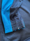Adidas Blue Colourblock Track Jacket (S/M)