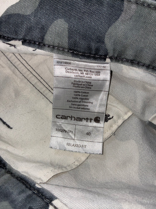 Carhartt Rugged Cargo Camo Shorts (W:40) (L:23)