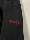 Ecko Unltd. Vintage Black Technical Half-Zip Hooded Pullover Jacket (XL/2XL)