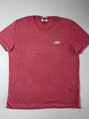 Tommy Jeans Regular Fit Maroon Heather V-Neck T-Shirt (2Xl)