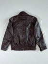 Vintage Premium Original Leather (Furr Inside & Detechable Collar) Jacket (S)