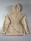 National Geographic | Sherpa Zip Hoodie Beige | (XL)