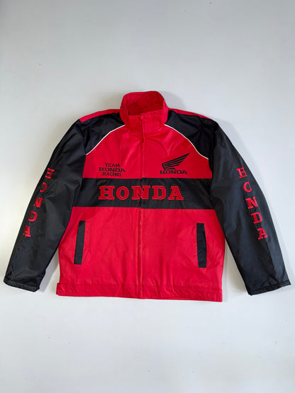 !          Vintage Style Honda Racing Motorsport Jacket (XL)
