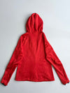 Adidas Outdoor | Red Melange Fleece-Lined Zip Hoodie woman’s | (S)