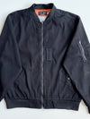 Maden MA-1 Flight Bomber Jacket – Black/Orange Lining (M/L)