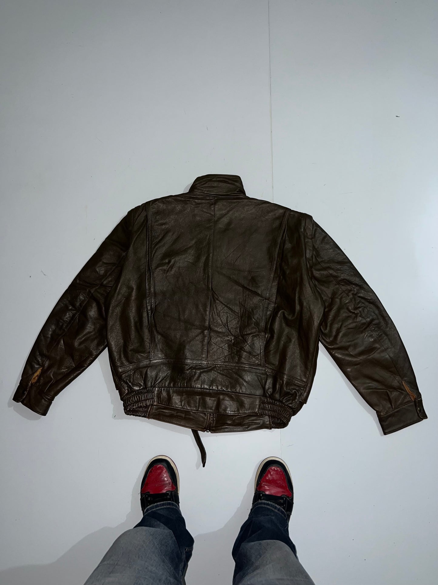 *Detachable Arms Super Premium Original Leather (RARE) (XL/2XL)