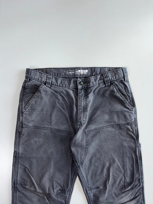Carhartt Rugged Flex Relaxed Fit Double-Front Canvas Work Pants (W:34 |L:41)