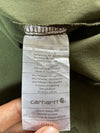 Carhartt Force Olive Green Scrub Top, Modern Fit (L)