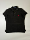 Ralph Lauren Skinny Polo Embroidered Pony Polo Shirt – Black/Red (L)