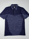 Puma Golf Navy Heather Seamless Knit Polo (M)