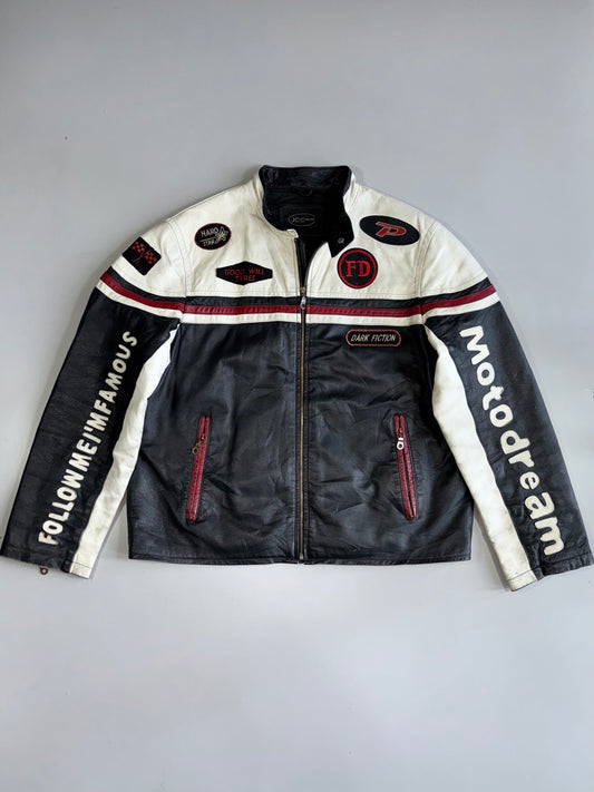 Super Premium Original Bikers Leather Jacket (XL)