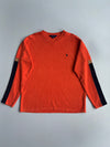 Young Polo Vigor | Orange V-Neck Sweater | (XL)