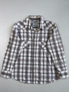 Levi’s Two Horse Brand Western Pearl Snap Plaid Shirt (Xl)
