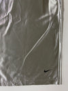 Nike Fit Dry Metallic Silver Basketball Shorts (W:36) (L:23)