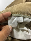 Lacoste Khaki Faded Cotton Canvas Pants (W:34) (L:37)