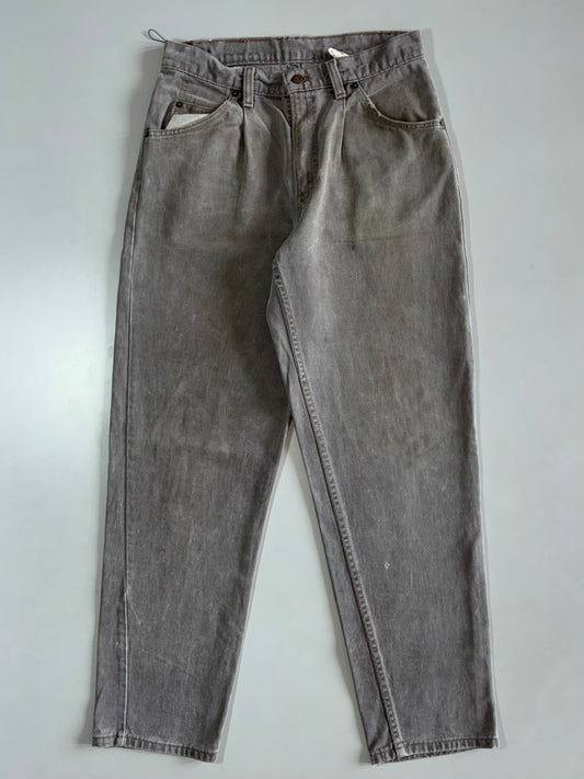 Levi’s 580 Baggy Fit Grey Tapered Jeans (W:30 |L:41)