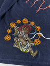 Polo Party Janden Fashion Japanese Thunder God Graphic (L)
