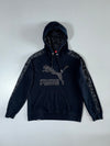 Puma Snake Print Black Hoodie Size (L)