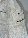Discovery Expedition White Sherpa Hooded Jacket (S)