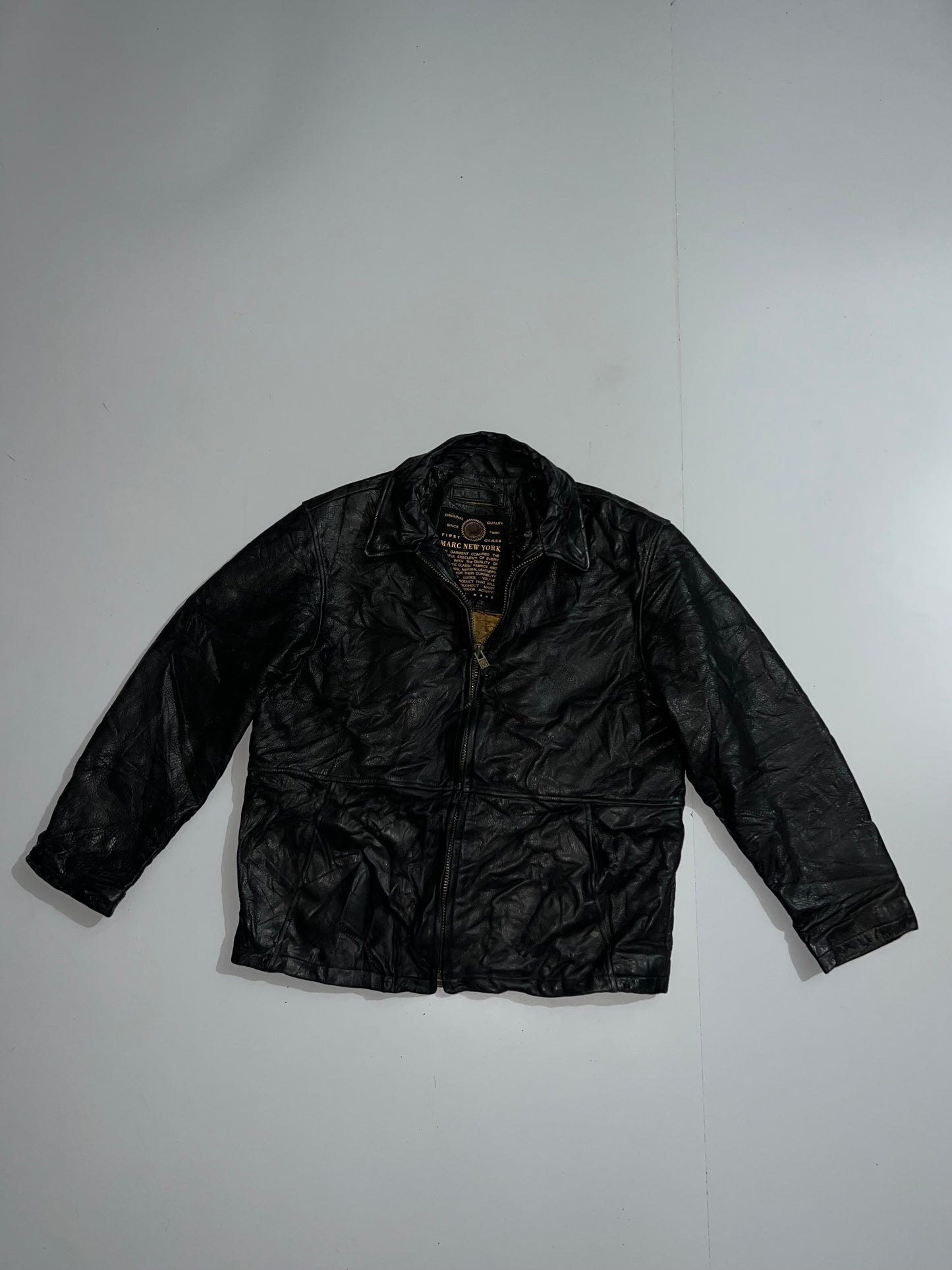 ZMarc NewYork Original Leather Jacket (RARE) (Just not ironed) (L)