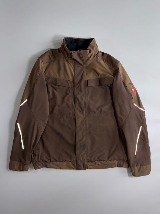 Engelbert Strauss Workwear Jacket – Brown/Khaki Two-Tone (2XL)