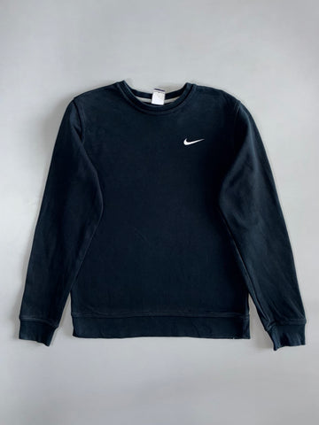 Nike | Mini Swoosh Crewneck Sweatshirt | Washed Black (M)