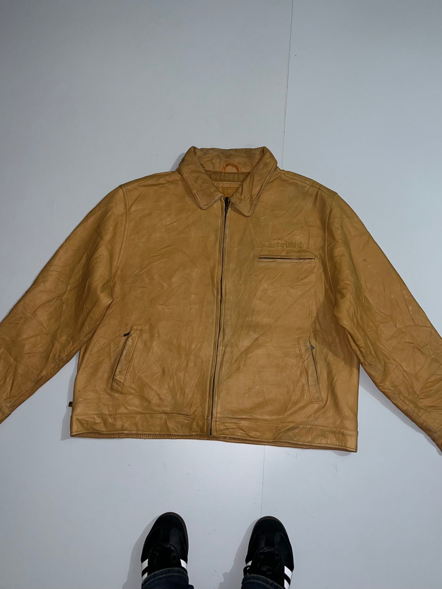 ZTimberland Original Leather Jacket (2XL)