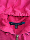 Polo Ralph Lauren Pink Big Pony Zip Hoodie (Xs)