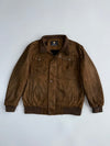 Faux Sued Leather Jacket (M)