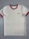 Carhartt WIP | Script Logo Ringer T-Shirt | White & Red (M)