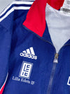 Adidas Lilla Edets IF Track Jacket – Navy/Red, Full Zip Windbreaker (M)