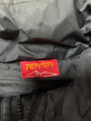 Ferrari Scuderia Shield Logo Hooded Puffer Jacket Detachable Cap & Sleeve – Black (S)