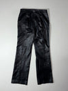 Vintage BGN Black Leather Zip Pocket Moto Pants (W:30) (L:42)