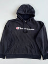 Champion Big Script Logo Hoodie(2Xl)