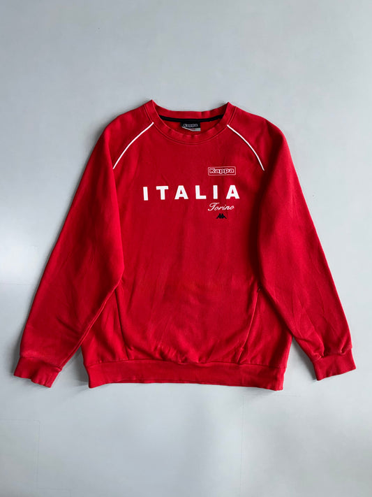 Kappa | Italia Torino Red Sweatshirt | (XL)