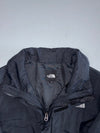 The North Face HyVent Waterproof Shell Jacket | Black Detachable Hood Outdoor Mountain (L)