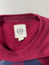 GAP | Maroon Winged G Varsity Sweatshirt (M)