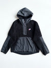 Nike Sportswear Heritage Black Sherpa Half Zip Hoodie (M)