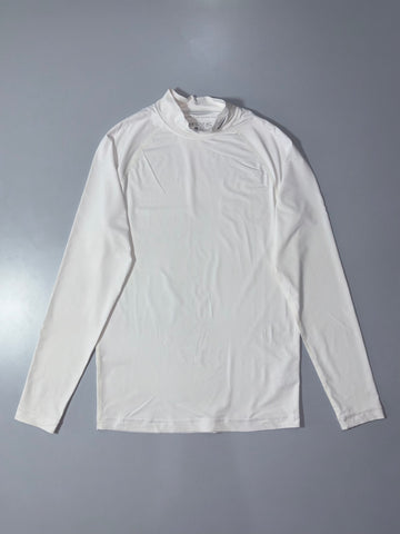 Nike Golf Dri-Fit Mock Neck Long Sleeve – White (M)