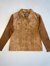 Super Premium Original Leather Jacket (Woollen sleeve)(S)