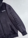 Discovery Expedition Black Embroidered Zip-Up Hoodie (L)