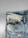 Diesel Distressed Bleach-Wash Jeans (W:34|L:44)