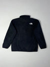 Vintage The North Face Black Fleece Zip-Up Jacket (S)