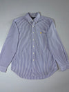 Ralph Lauren Striped Shirt pinstripe button-down, Classic Fit, (XL)