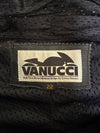 Vanucci Vintage Black Genuine Leather Armoured Moto Racing Pants Knee Padded  (W:36|L:38)