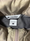 Vintage Columbia Beige Grey Zip-Up Windbreaker Jacket (2XL)