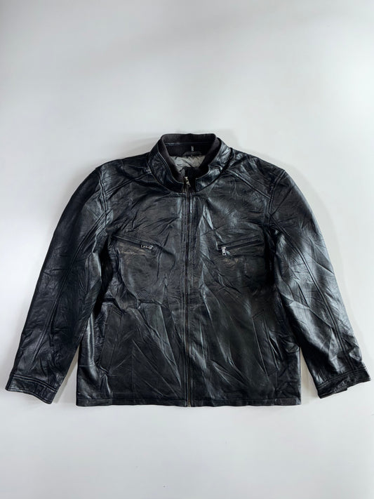 Anthony Premium Original Leather Jacket (2XL)